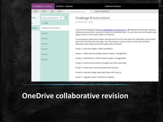 OneDrive collaborative revision
 