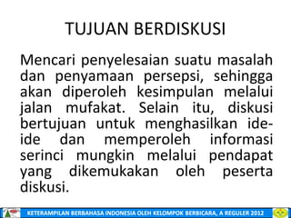 Perbedaan Diskusi dan Berdebat | PPT