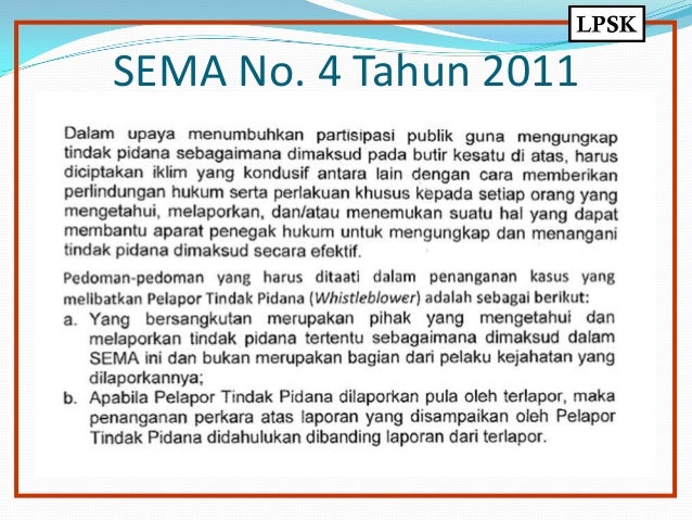 perlindungan saksi korban sebagai whistleblower perlindungan saksi korban sebagai whistleblower