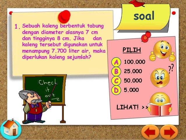 BANGUN RUANG SISI LENGKUNG KELAS IX SMP