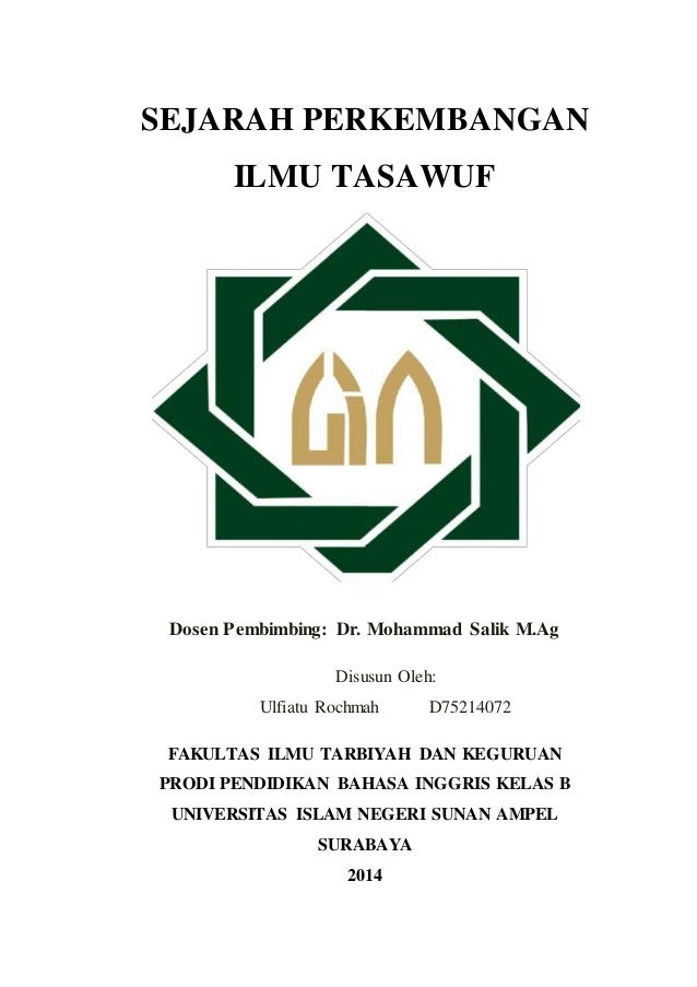 Contoh Ilmu Tasawuf - Ilmu Tasawuf