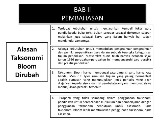 taksonomi bloom versi terbaru revisian_ppt | PPTX