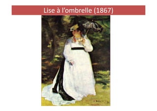 La période sèche (1883 à 1888)
« Les parapluies »
 