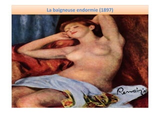 La période « nacrée »
 Délicatesse, forme, couleur, lumière et volupté sont
les maîtres mots de cette période "nacrée".
 