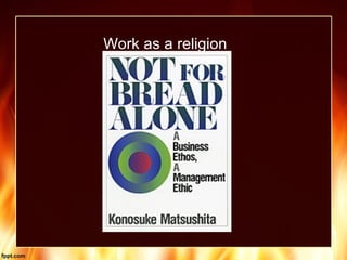 Work as a religion
 