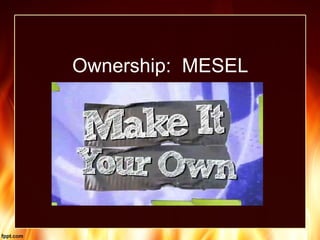 Ownership: MESEL
 