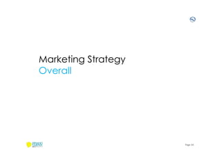 Marketing Strategy
Overall

Page 14

 