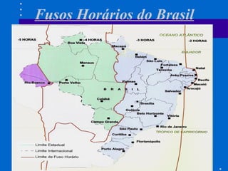 Fusos Horários do Brasil 