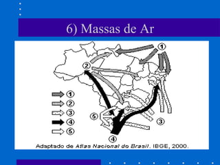 6) Massas de Ar 