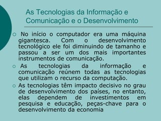 A Revolução Técnico-Científica