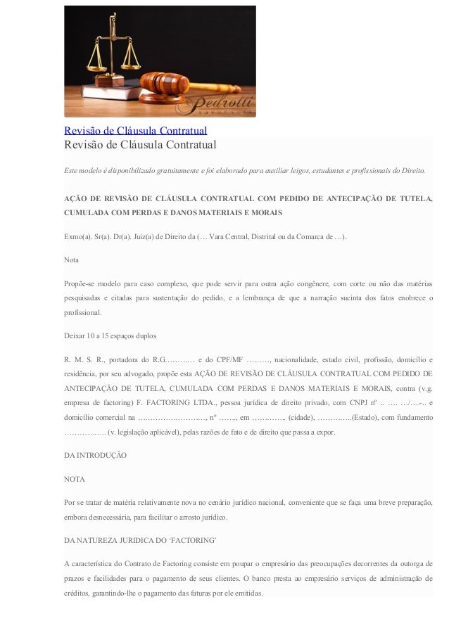 Revisao contratual