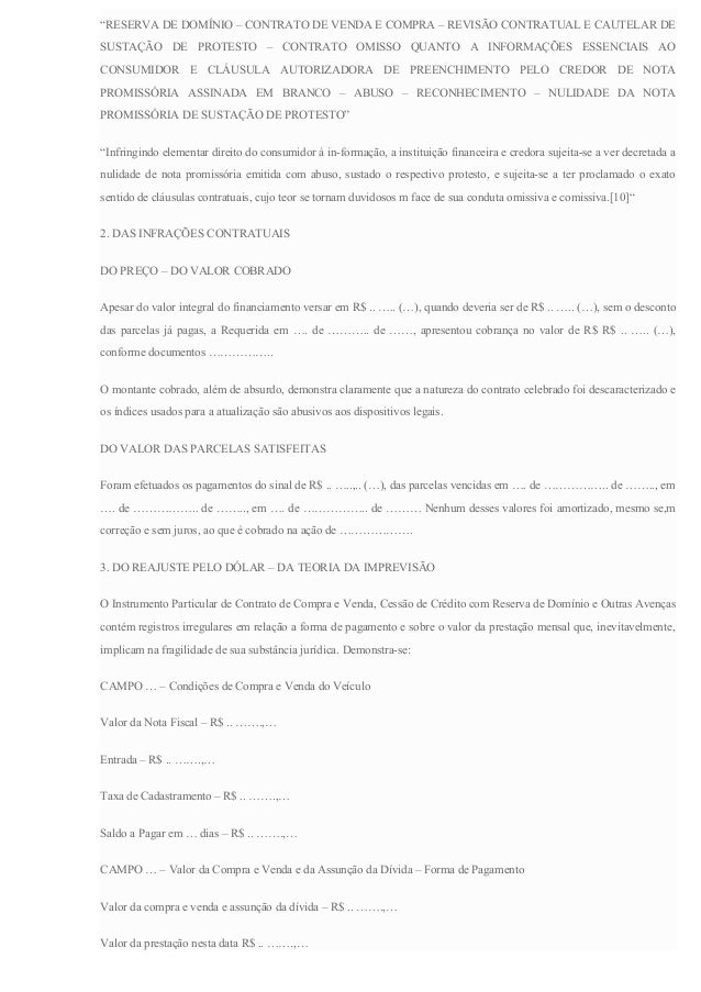 Revisao contratual