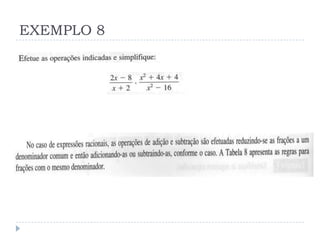 EXEMPLO 8
 