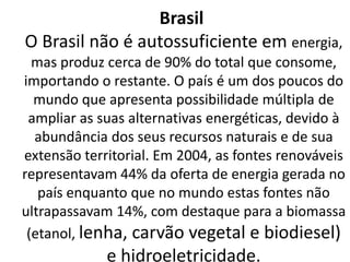 PROBLEMAS AMBIENTAIS
DO BRASIL
 