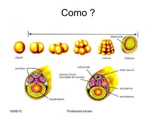 Como ?
19/08/15 Professora Ionara
 