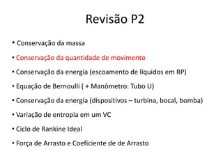 Revisão P2 ,[object Object]