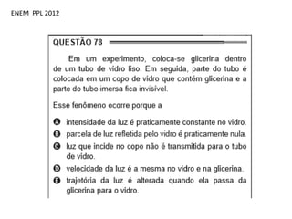 ENEM PPL 2012
 