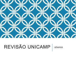 REVISÃO UNICAMP

GÊNEROS

 