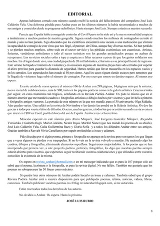 LA REVISTA POÉTICA AZAHAR CIENTO VEINTE by Rusvelt Nivia Castellanos - Issuu