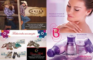 Descubra as sensações de
                             um Momento SPA todo seu.




                                                        Nova Linha Nativa SPA.
                                                        Diferentes cores, perfumes
                                                        e texturas que fazem você sentir
                                                        o mundo de outro jeito.




10   Revista Atual Marília                                                 Revista Atual Marília   11
 