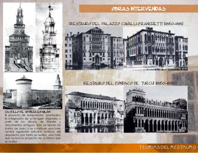 REVISTA DE TEORIAS DEL RESTAURO