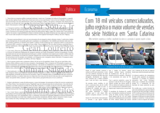 7
Economia
6
Política
Gean Loureiro
Gilmar Salgado
Janaína Deitos
1 - Para que as pessoas deixem o carro em casa, precisamos de um transporte coletivo eficiente e barato. A tarifa única, implan-
tada no atual governo, foi um grande ganho para a população e os empregadores. Vou trabalhar para baratear ainda mais este
valor. Quanto à eficiência, eu entendo como rapidez e conforto. É neste sentido que vejo o transporte coletivo no meu governo.
O sistema de BRT se mostrou o mais eficaz na nossa cidade. Vamos implantá-lo. Ele terá calhas exclusivas, permitindo que se
desloque rapidamente. Além disso, vamos investir em outros modais de transporte como o marítimo, além de ampliar ciclovias
com segurança.
2 - Com certeza. Neste ano, quando fui secretário de Governo de Florianópolis, articulei a primeira reunião entre os prefeitos
e o Governo do Estado para implantação do transporte marítimo na Grande Florianópolis. Está bem encaminhado, e acredito
que ainda neste ano saia uma autorização provisória para o modal. Contratamos uma empresa para estudar o melhor ponto de
embarque e desembarque: nos fundos do Centrosul. Naquele local, já existe uma passarela integrando com o Centro e o Ticen.
No meu primeiro ano de mandato, será realidade, e terá integração com o transporte coletivo rodoviário. O transporte maríti-
mo será, inicialmente, integrado com Palhoça, São José e Biguaçu.
1 - Para as pessoas usarem mais o transporte coletivo, ele tem que ser de qualidade e barato. Tem que ter mais linhas, mais
horários, ônibus melhores e passe livre para estudantes e desempregados. Hoje o transporte de Florianópolis enriquece um
grupo de empresários, que financiam campanhas eleitorais, e não atende aos trabalhadores e a maioria da população. O PSTU
propõe a municipalização dos transportes. A prefeitura deve retirar as empresas das mãos dos empresários e construir uma
empresa única, administrada por Conselhos Populares. Só assim poderemos ter um transporte de qualidade.
2 - Municipalizando o transporte é possível sim implantar o transporte marítimo. Uma empresa municipal única que gerencie
todo transporte coletivo pode implantar transporte marítimo integrado aos ônibus. E vamos construir Conselhos Populares
onde população vai decidir que percursos são necessários. Agora na campanha todos os candidatos vão falar que é preciso ter
transporte marítimo, no entanto, mais uma vez a hipocrisia vem à tona, pois há mais de vinte anos fala-se em transporte ma-
rítimo, mas quando eleitos, assumem o governo e nada acontece, pois governam para os ricos e poderosos.
1 - Reduzir radicalmente o tempo de deslocamento e o preço da passagem. Incorporamos ao Plano de Governo a proposta do
novo Plano Diretor. Será chamado de sistema “Rapidinho”, que será nossa principal obra de infraestrutura. Uma rede ativa de
corredores com linhas exclusivas de ônibus Norte-Sul, Ilha-Continente e o corredor circular do centro da cidade, totalmente
integrado e informatizado. Uma passagem paga dará direito a usar qualquer ônibus do sistema durante 2 horas sem limite de
utilização neste período. Para operar o sistema será criada a Empresa Pública de Transporte Coletivo.
2 - Sim, é viável. Temos a experiência do transporte lacustre da Costa da Lagoa. O transporte marítimo precisa ser da região
metropolitana de Florianópolis porque diminuirá o fluxo de veículos nesta região, melhorando a mobilidade urbana. Os trajetos
serão nas baias norte e sul, contemplando a ilha e o continente, com pontos de embarque integrados ao Sistema RAPINHO. Os
itinerários demandam um estudo mais completo, mas propomos inicialmente, Ribeirão, Tapera, Aeroporto, Centro, Cacupé,
Santo Antônio de Lisboa, Sambaqui, Jurerê, Canasvieiras, Coqueiros, Itaguaçu, Abraão, Estreito e Balneário.
Cesar Souza Jr
1 - Temos hoje um transporte público municipal ineficiente e muito caro. A passagem de ônibus de Florianópolis é a segunda
mais cara das capitais do país. Nossa meta é trazer para entre as cinco mais baratas. Como se faz isso? Abrindo o sistema para
uma nova licitação. Na nossa administração as obras irão privilegiar o ônibus, e não apenas o automóvel. Não adianta fazer um
elevado se esse elevado não conta com uma calha exclusiva para ônibus. Isso é improvisação, e a cidade está cansada de improv-
isação. Outra proposta é utilizar 20% do Fundo Municipal de Trânsito na implantação de ciclovias.
2 - O transporte marítimo é absolutamente viável, mas para ser eficiente deve estar integrado com o transporte coletivo e tam-
bém no conceito de região metropolitana. De nada adianta trazer as pessoas de barco e largar em um descampado afastado do
Centro. É preciso ter um sistema de ônibus que ofereça um deslocamento rápido e seguro até o destino final. Como prefeito da
Capital, vou assumir a responsabilidade de chamar os demais prefeitos das cidades litorâneas da nossa região para fazermos de
uma vez por todas um plano de transporte marítimo eficaz e viável, ligando Florianópolis a Palhoça, São José e Biguaçu.
Com 18 mil veículos comercializados,
julhoregistraomaiorvolumedevendas
da série histórica em Santa Catarina
Mês também registrou o melhor resultado da séria e a previsão é agosto repetir a dose
Desde 21 maio, quando começou a
redução do IPI para automóveis, o setor
vive seus melhores momento em Santa
Catarina. Os números de julho, que serão
divulgados oficialmente na segunda-
feira, mostram que o melhor resultado
para o mês em toda a série histórica.
No período, foram vendidos 18 mil
carro e comerciais leves, alta de 14,59%
na comparação com julho de 2011. A
Fenabrave-SC, entidade que reúne os
donos de concessionárias, informou
que junho apresentou o melhor
resultado para o mês desde 2001,
quando a pesquisa começou a ser feita.
Foram 19,1 mil veículos comercializados.
A previsão é que agosto também
seja o melhor da história, afirma
Ademir Antônio Saorin, presidente
da Fenabrave-SC. Ele diz que se o
benefício fiscal for mantido, a estimativa
é de crescimento em torno de 5%.
Caso o governo mantenha o prazo de
encerrar o corte do IPI em 31 de agosto,
Ademir acredita que haverá queda de
10% no volume de vendas no restante do
ano. A redução brusca é atribuída ao forte
impacto que o imposto tem no preço final.
O presidente da Fenabrave-SC ressalta
que o desempenho estadual está bastante
acima da média nacional. Enquanto o
Brasil registra alta de 3,1% nas vendas
neste ano, o Estado apresenta crescimento
de 8,78%. Ademir justifica que mesmo
com a redução do IPI estar em vigência
desde maio, ainda há demanda reprimida.
Os números positivos são consequência
do alto poder aquisitivo da população
catarinense. O consultor da indústria
automotiva João Carlos Rodrigues
afirma que o resultado não surpreende
porque SC é considerado um dos
mercados de maior potencial no país.
Ele acredita que o cenário favorável do
setor será mantido pois o governo federal
dá sinais de que deve prorrogar a redução
deIPI.Lembraquejáhouvedeclaraçõesde
que se houver garantia de manutenção de
empregos e de geração de riqueza Brasília
mantém os incentivos. O mais provável é
estender o corte no imposto até outubro.
O benefício fiscal vai até dia 31 de agosto
 