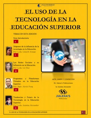 USO DE LA TECNOLOGÍA EN LA EDUCACIÓN SUPERIOR | PDF