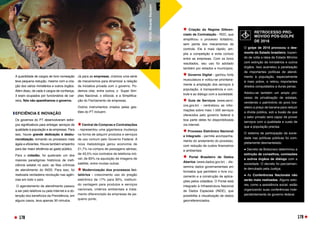 A quantidade de cargos de livre nomeação
teve pequena redução, mesmo com a cria-
ção dos vários ministérios e outros órgãos.
Além disso, de cada 4 cargos de confiança,
3 eram ocupados por funcionários de car-
reira. Nós não aparelhamos o governo.
EFICIÊNCIA E INOVAÇÃO
Os governos do PT desenvolveram esfor-
ços significativos para entregar serviços de
qualidade à população e às empresas. Para
isso, houve grande dedicação à desbu-
rocratização, tornando os processos mais
ágeis e eficientes. Houve também empenho
para dar maior eficiência ao gasto público.
Para o cidadão, foi quebrado um dos
maiores paradigmas históricos de inefi-
ciência estatal no país: as filas crônicas
de atendimento do INSS. Para isso, foi
realizada verdadeira revolução nas agên-
cias em todo o país.
O agendamento de atendimento passou
a ser pelo telefone ou pela Internet e a ob-
tenção dos benefícios da Previdência, em
alguns casos, leva apenas 30 minutos.
Já para as empresas, criamos uma série
de mecanismos para dinamizar a relação
da iniciativa privada com o governo. Po-
demos citar, entre outros, o Super Sim-
ples Nacional, o eSocial, e a Simplifica-
ção do Fechamento de empresas.
Outros instrumentos criados pelas ges-
tões do PT incluem:
Central de Compras e Contratações
- representou uma gigantesca mudança
na forma de adquirir produtos e serviços
de uso comum pelo Governo Federal. A
nova metodologia gerou economia de
21,7% na compra de passagens aéreas;
de 43,5% nos contratos de telefonia mó-
vel; de 83% na aquisição de imagens de
satélite, entre muitas outras.
Modernização dos processos lici-
tatórios - crescimento uso do pregão
eletrônico de 17% para 90%, instituin-
do vantagem para produtos e serviços
nacionais, critérios ambientais e trata-
mento diferenciado às empresas de pe-
queno porte;
RETROCESSO PRO-
MOVIDO PÓS-GOLPE
DE 2016
O golpe de 2016 provocou o des-
monte do Estado brasileiro, trazen-
do de volta a ideia de Estado Mínimo
com extinção de ministérios e outros
órgãos. Isso acarretou a paralisação
de importantes políticas de atendi-
mento à população, especialmente
à mais pobre, e retirou importantes
direitos conquistados a duras penas.
Adotou-se também um amplo pro-
cesso de privatização de estatais,
vendendo o patrimônio do povo bra-
sileiro a preço de banana para reduzir
a dívida pública, sob a ilusão de que
o setor privado será capaz de prover
serviços com a qualidade e custo de
que a população precisa.
O sistema de participação da socie-
dade nas políticas públicas foi com-
pletamente desmantelado:
● Decreto de Bolsonaro determinou a
extinção de conselhos, comissões
e outros órgãos de diálogo com a
sociedade. O decreto foi parcialmen-
te derrubado pela Justiça;
● As Conferências Nacionais não
serão mais realizadas. Alguns seto-
res, como a assistência social, estão
organizando suas conferências inde-
pendentemente do governo federal.
Criação do Regime Diferen-
ciado de Contratação - RDC, que
simplificou o processo licitatório,
sem perda dos mecanismos de
controle. Ele é mais rápido, am-
plia a competição e evita conluio
entre as empresas. Com os bons
resultados, seu uso foi adotado
também por estados e municípios.
Governo Digital - ganhou forte
musculatura e voltou-se prioritaria-
mente à ampliação dos serviços à
população, à transparência e con-
trole e ao diálogo com a sociedade.
Guia de Serviços (www.servi-
cos.gov.br) - centralizou as infor-
mações sobre mais 1.500 serviços
oferecidos pelo governo federal e
boa parte deles foi disponibilizada
via internet.
Processo Eletrônico Nacional
e Integrado - permite acompanha-
mento do andamento do processo,
com redução de custos financeiros
e ambientais.
Portal Brasileiro de Dados
Abertos (www.dados.gov.br) - dis-
semina dados governamentais em
formatos que permitem o livre cru-
zamento e a construção de aplica-
ções pelos cidadãos. O Portal está
integrado à Infraestrutura Nacional
de Dados Espaciais (INDE), que
possibilita a visualização de dados
georreferenciados.
FOTO:
Ricardo
Stuckert
178 179
 