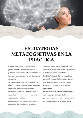 Estrategias Metacognitivas para un Aprendizaje Autónomo y Efectivo | PDF