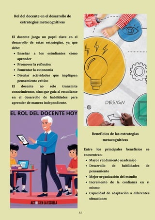 ESTRATEGIAS META COGNITIVAS DE APRENDIZAJE | PDF