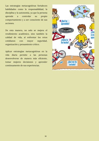 ESTRATEGIAS META COGNITIVAS DE APRENDIZAJE | PDF