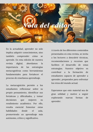 ESTRATEGIAS META COGNITIVAS DE APRENDIZAJE | PDF