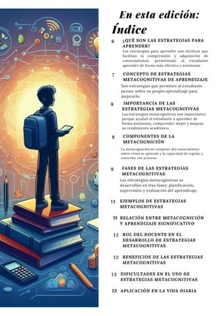 ESTRATEGIAS META COGNITIVAS DE APRENDIZAJE | PDF