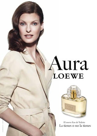 www.perfumesloewe.com starring Linda Evangelista 
 