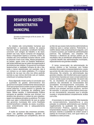 Revista FONAC - abril 2009
