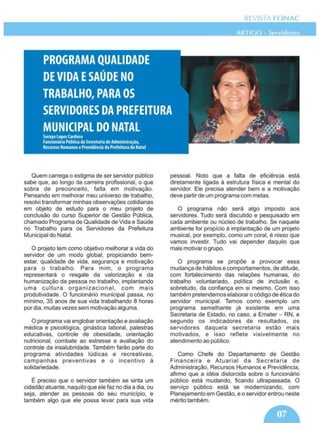 Revista FONAC - abril 2009
