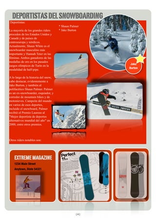 Revista De Snowboarding