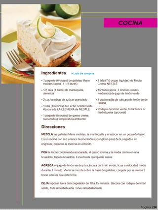 COCINA
Pagina |24
 