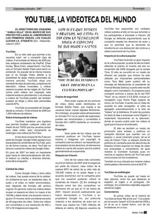 Revista Habla Villa Setiembre 2007