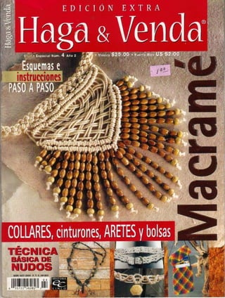 Revista   Haga Y Venda Macrame Magazine