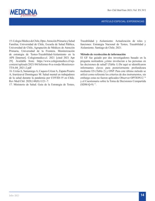 Revista medicina familiar numero-especial-CdP en APS Chile. | PDF