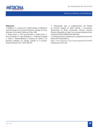 Revista medicina familiar numero-especial-CdP en APS Chile. | PDF