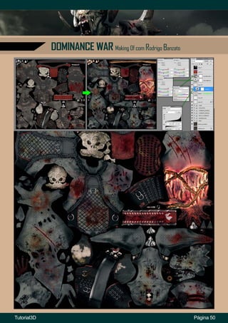 Página 50
DOMINANCE WAR Making Of com Rodrigo Banzato
Tutorial3D
 