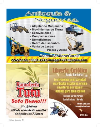 El Clarín Barbareño   8
 