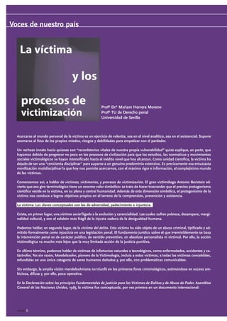 Revista 11:Revista 4.qxd 10/10/11 8:06 Página 6




     Voces de nuestro país


            La víctima

                 ...