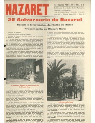 25 Aniversario de Nazaret