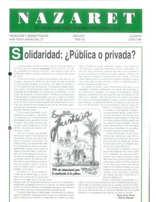 Solidaridad: ¿Pública o privada?