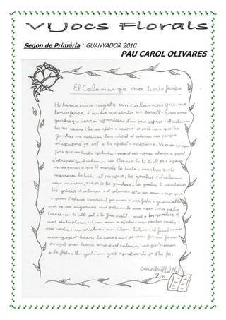 “—ƒ–• …‘’• ‘ ‡• Š‡ ƒ…‘•–ƒ– ƒ — ŽŽ‹„”‡ ’‡Ž ˆƒ×• „‘…ƒ ‘”‡ŽŽƒ ‘ „± ’‡”“—°
Žƒ …”À–‹…ƒ †‡ ’”‡•ƒ ‡Ž †‡‹šƒ ‘Ž– „±

‹‰—‹ …‘ •‹‰—‹ ‘ Š‘ †—„–‡— ±• †‡Ž• „‘• ŽŽ‹„”‡• “—‡ ‡ •—”–‡ Ž‡• ‹ŽŽ‘”•
Ž‡…–—”‡•




‡” …‡”– ‘ ‘„Ž‹†‹• “—‡ ‡‰—ƒ› Œƒ ’‘–• ˆ‡” Žƒ ƒŽ ‹„Ž‹‘„ï• Žƒ ‘Žƒ “—‡ ’ƒ”ƒ ƒ
Ž ‡–”ƒ†ƒ †‡ †ƒŽ– †‡ Ž ‡•…‘Žƒ …ƒ†ƒ ’”‹‡” †‹˜‡†”‡• †‡ ‡• †‡ Š ƒ         †     ‘ „±
ƒ Žƒ ’Žƒ­ƒ †‡ Ž Œ—–ƒ‡– †‡ Žƒ ‘•–”ƒ ˜‹Žƒ ‡Ž• ƒŽ–”‡• †‹˜‡†”‡• ‡ ‡Ž ƒ–‡‹š Š‘”ƒ”‹
 