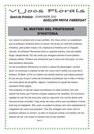 3ULPHU $ GH 3ULPjULD  *8$1$'25 
                  /,$0 $%$//(5 :,//,$06
 