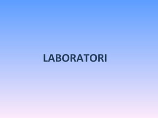 LABORATORI
 